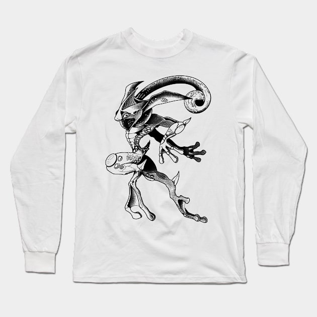 alien Long Sleeve T-Shirt by mytouch